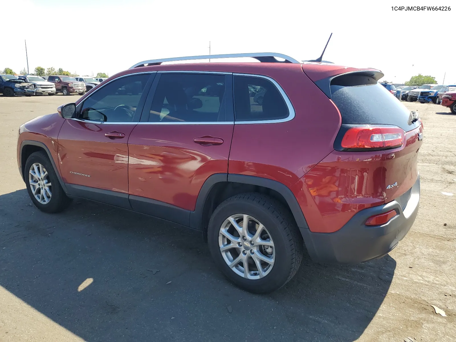 1C4PJMCB4FW664226 2015 Jeep Cherokee Latitude