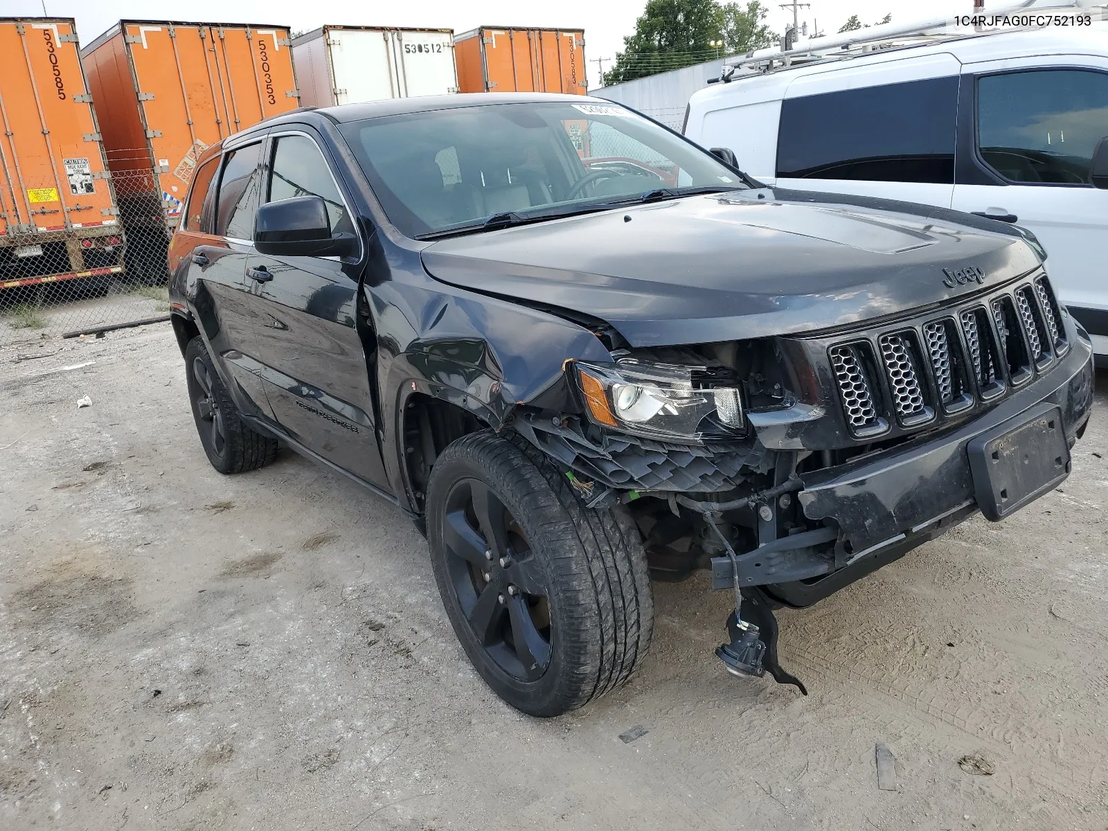 2015 Jeep Grand Cherokee Laredo VIN: 1C4RJFAG0FC752193 Lot: 62062144