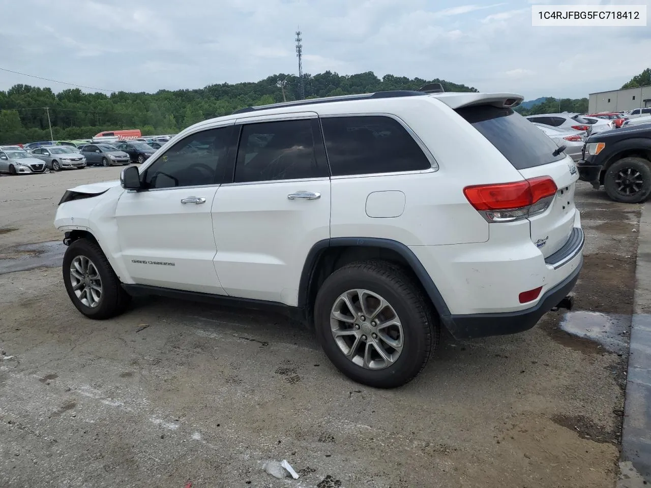 2015 Jeep Grand Cherokee Limited VIN: 1C4RJFBG5FC718412 Lot: 62213144