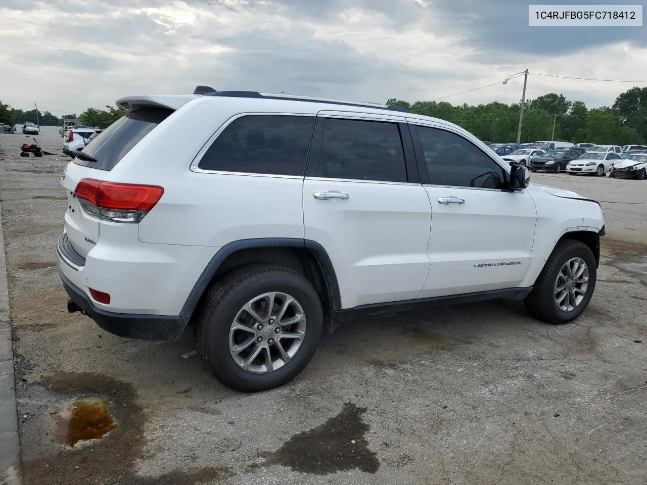 2015 Jeep Grand Cherokee Limited VIN: 1C4RJFBG5FC718412 Lot: 62213144