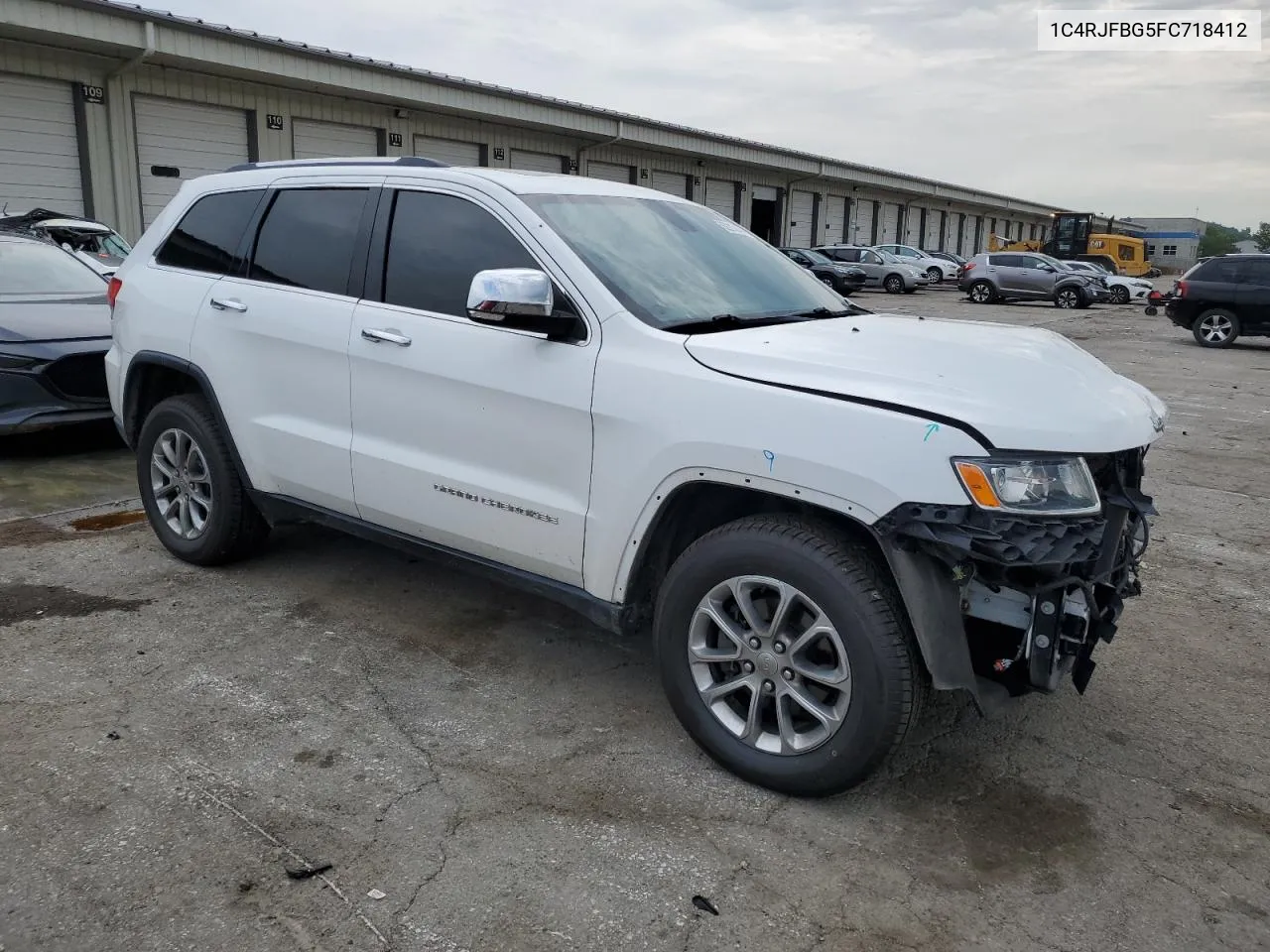 2015 Jeep Grand Cherokee Limited VIN: 1C4RJFBG5FC718412 Lot: 62213144