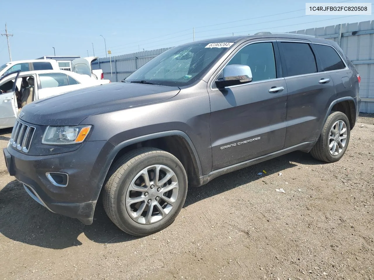 2015 Jeep Grand Cherokee Limited VIN: 1C4RJFBG2FC820508 Lot: 62365284