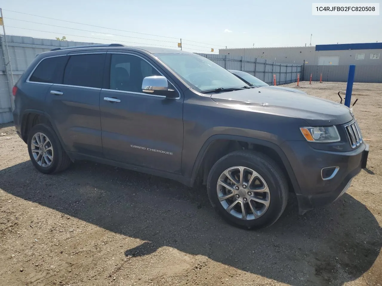 2015 Jeep Grand Cherokee Limited VIN: 1C4RJFBG2FC820508 Lot: 62365284