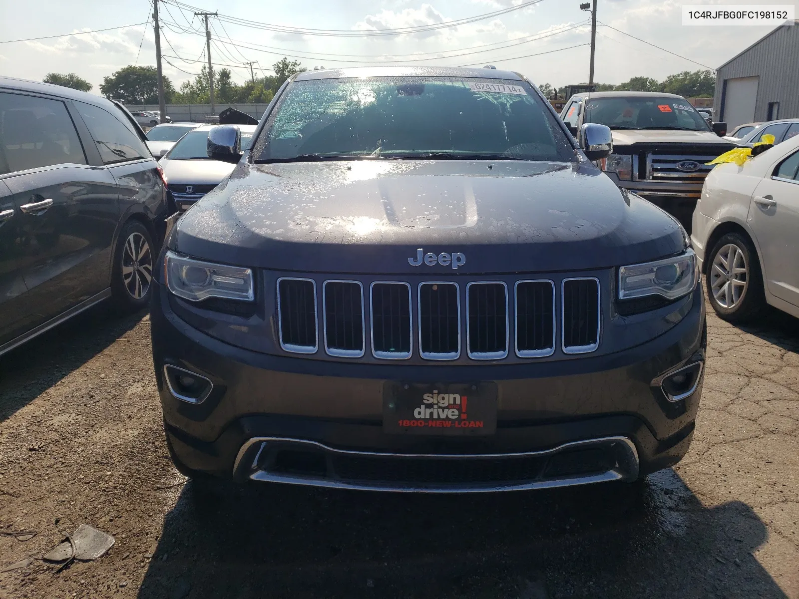 2015 Jeep Grand Cherokee Limited VIN: 1C4RJFBG0FC198152 Lot: 62417714