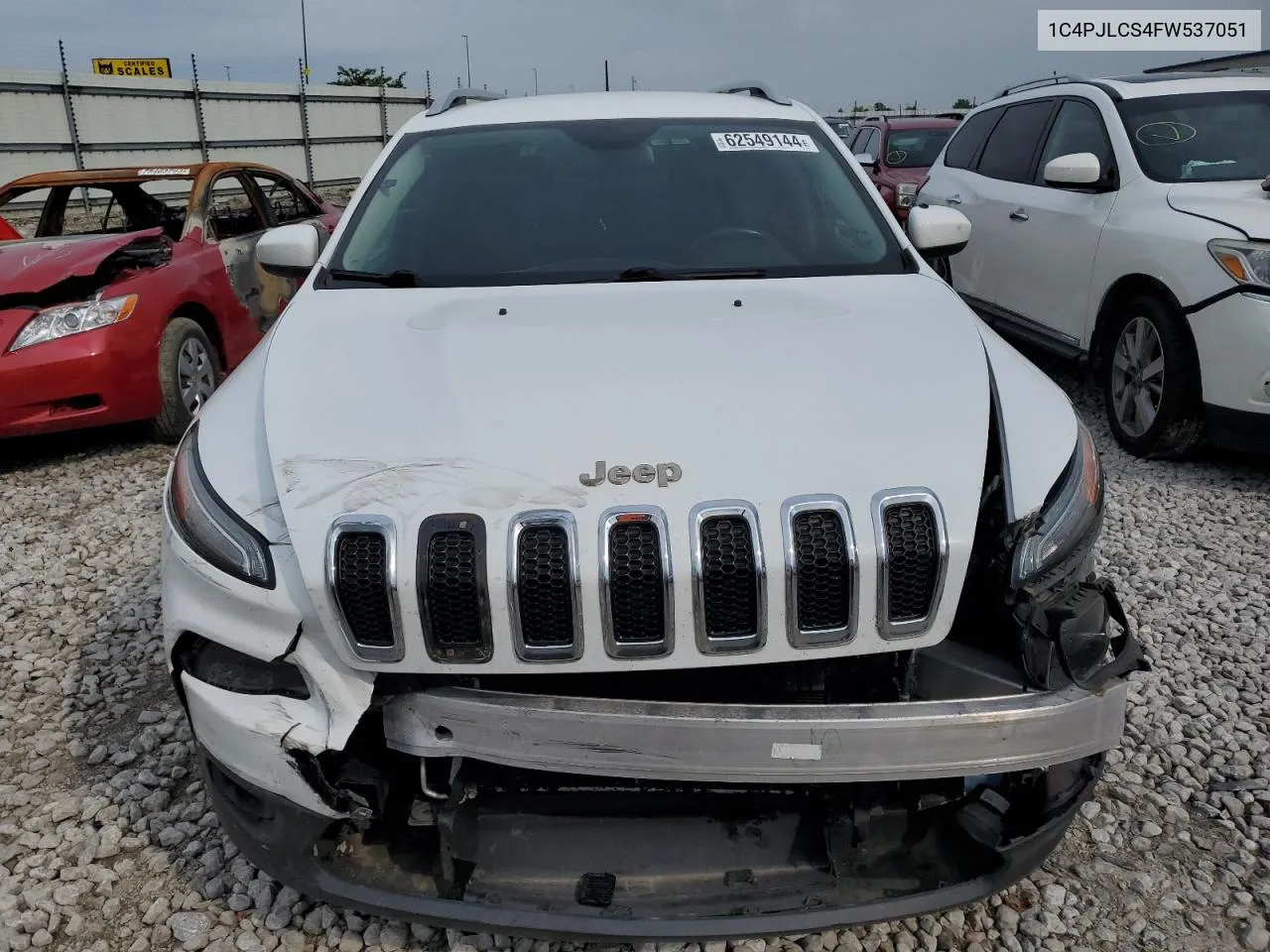 1C4PJLCS4FW537051 2015 Jeep Cherokee Latitude