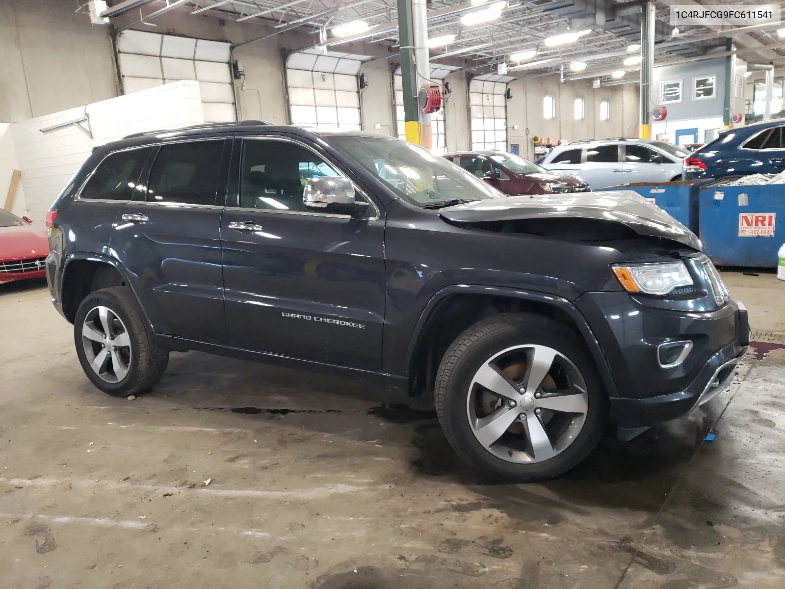 1C4RJFCG9FC611541 2015 Jeep Grand Cherokee Overland