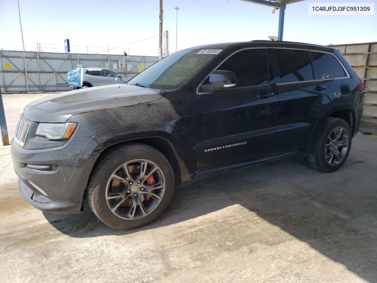 2015 Jeep Grand Cherokee Srt-8 VIN: 1C4RJFDJ3FC951309 Lot: 62703084