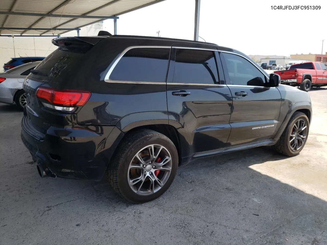 2015 Jeep Grand Cherokee Srt-8 VIN: 1C4RJFDJ3FC951309 Lot: 62703084