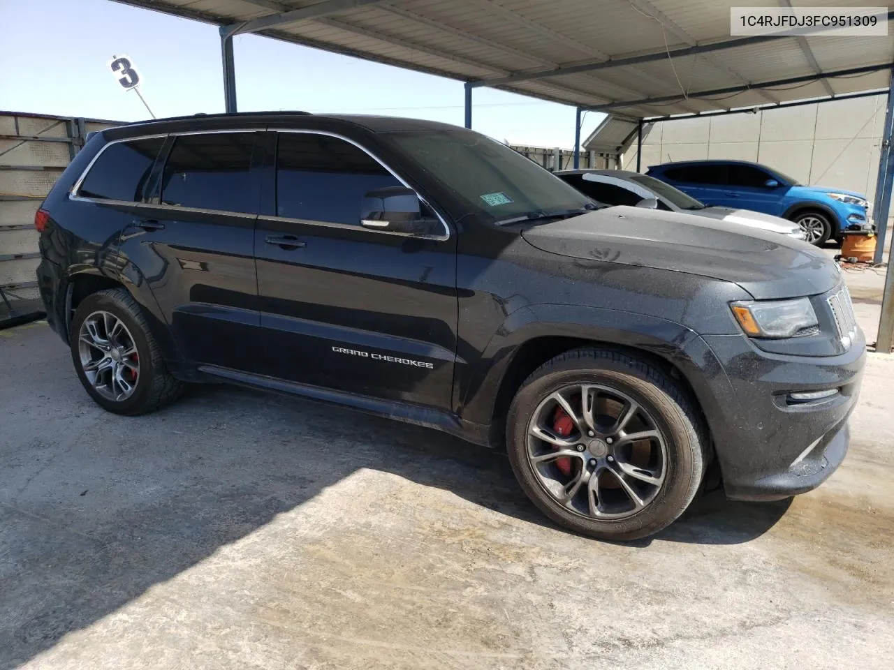 1C4RJFDJ3FC951309 2015 Jeep Grand Cherokee Srt-8