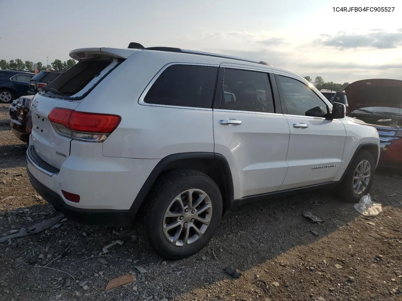 2015 Jeep Grand Cherokee Limited VIN: 1C4RJFBG4FC905527 Lot: 62886374