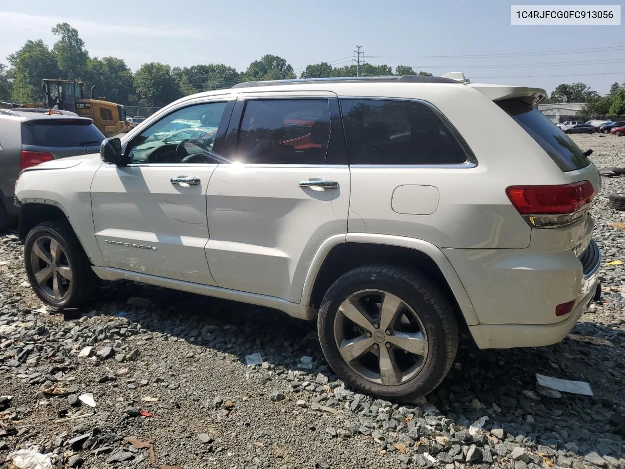 2015 Jeep Grand Cherokee Overland VIN: 1C4RJFCG0FC913056 Lot: 62921504