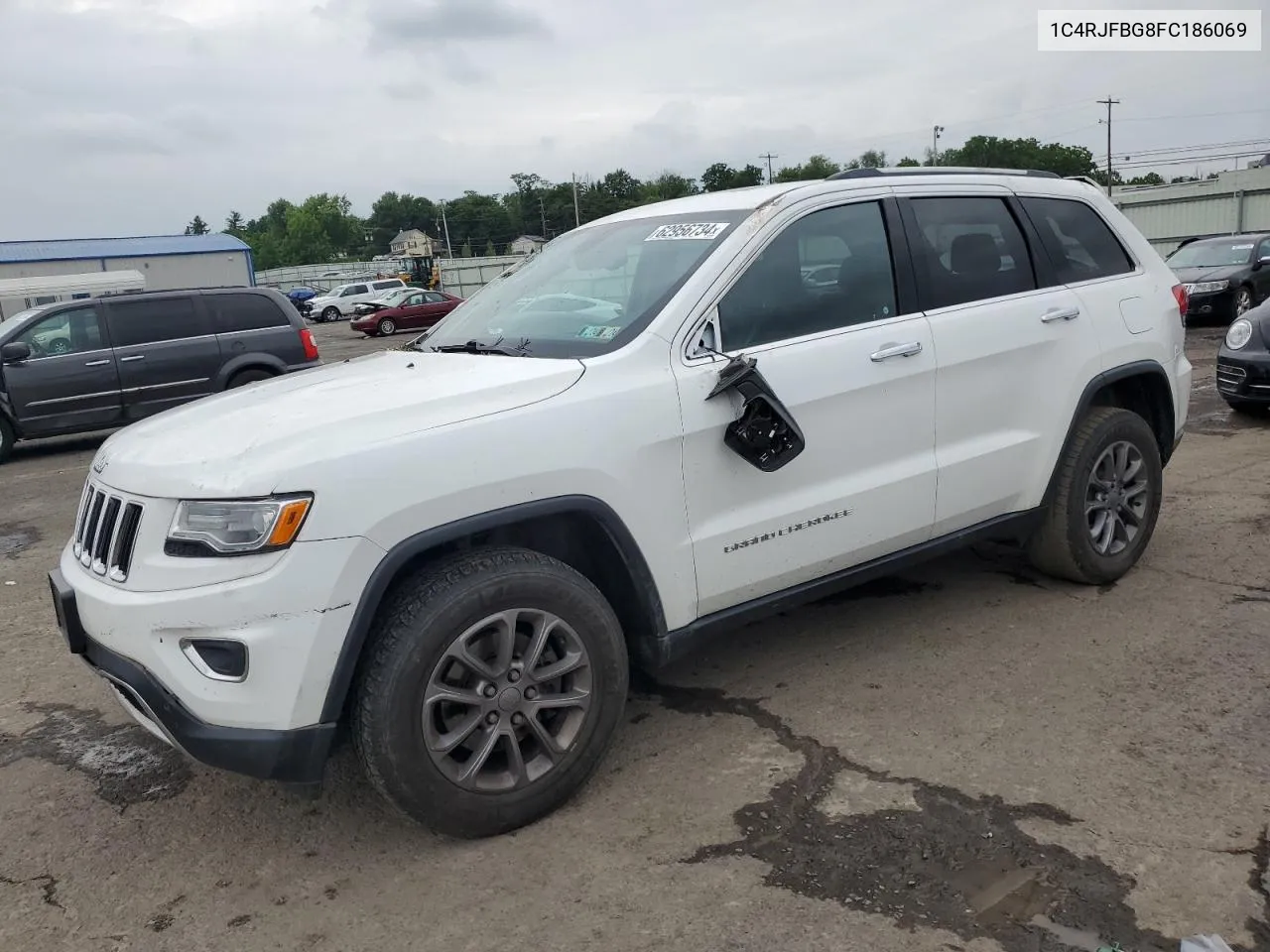 2015 Jeep Grand Cherokee Limited VIN: 1C4RJFBG8FC186069 Lot: 62956734