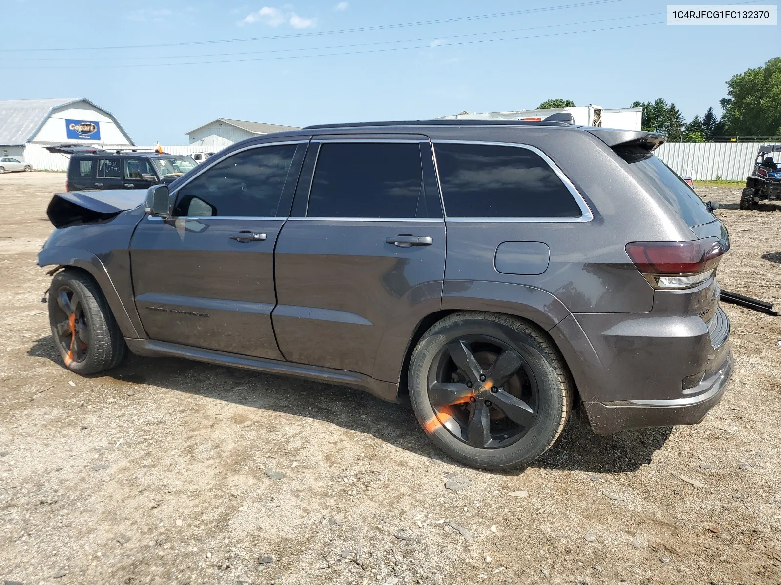 2015 Jeep Grand Cherokee Overland VIN: 1C4RJFCG1FC132370 Lot: 63006244