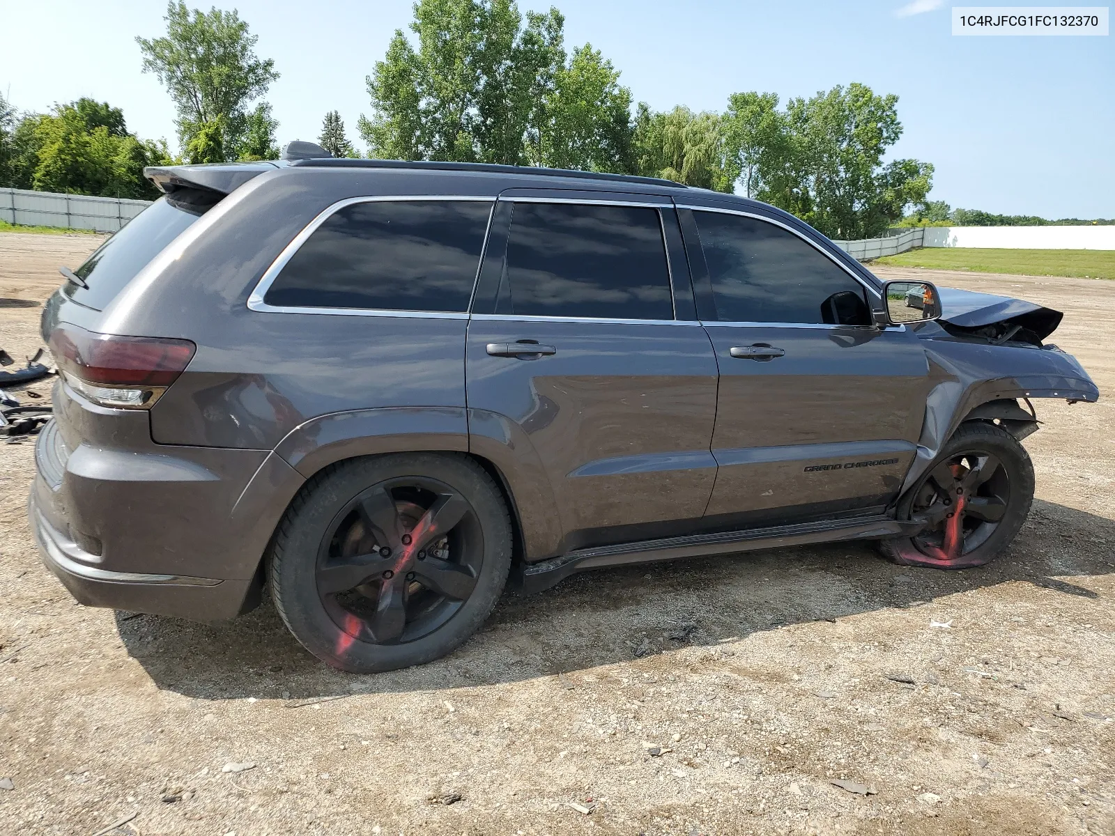 2015 Jeep Grand Cherokee Overland VIN: 1C4RJFCG1FC132370 Lot: 63006244