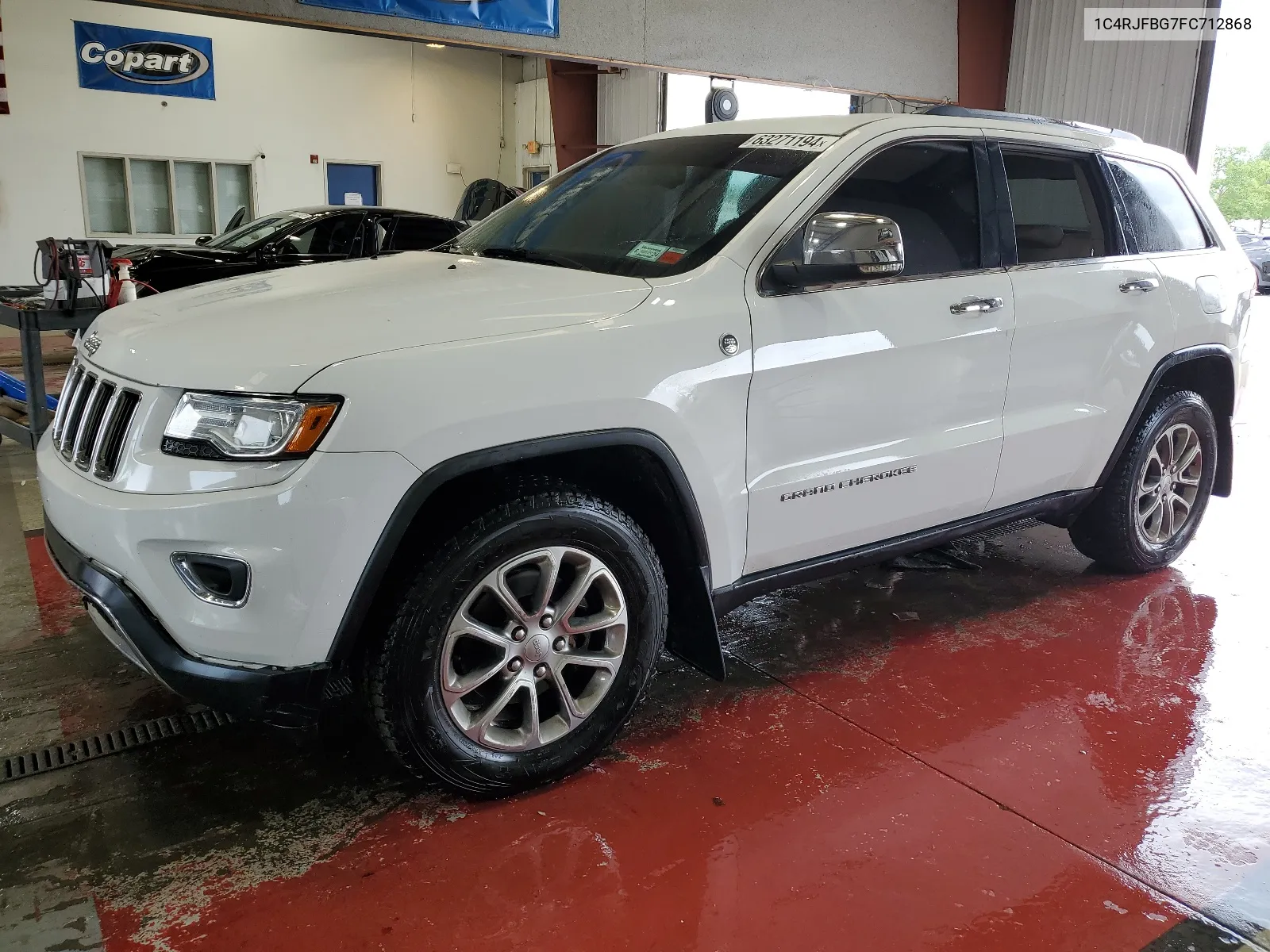 2015 Jeep Grand Cherokee Limited VIN: 1C4RJFBG7FC712868 Lot: 63271194