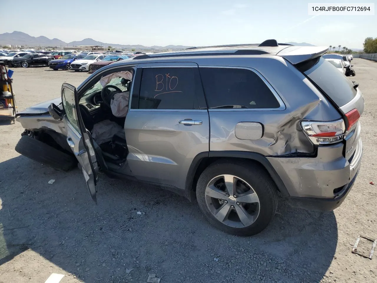 2015 Jeep Grand Cherokee Limited VIN: 1C4RJFBG0FC712694 Lot: 63718484