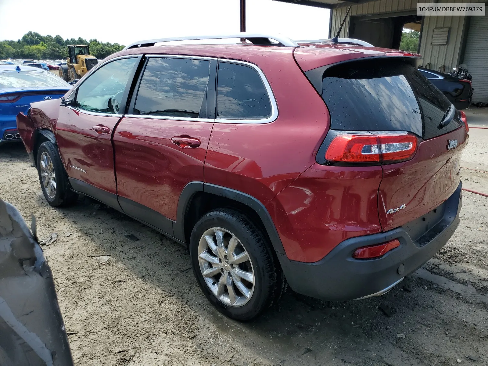 2015 Jeep Cherokee Limited VIN: 1C4PJMDB8FW769379 Lot: 63781504