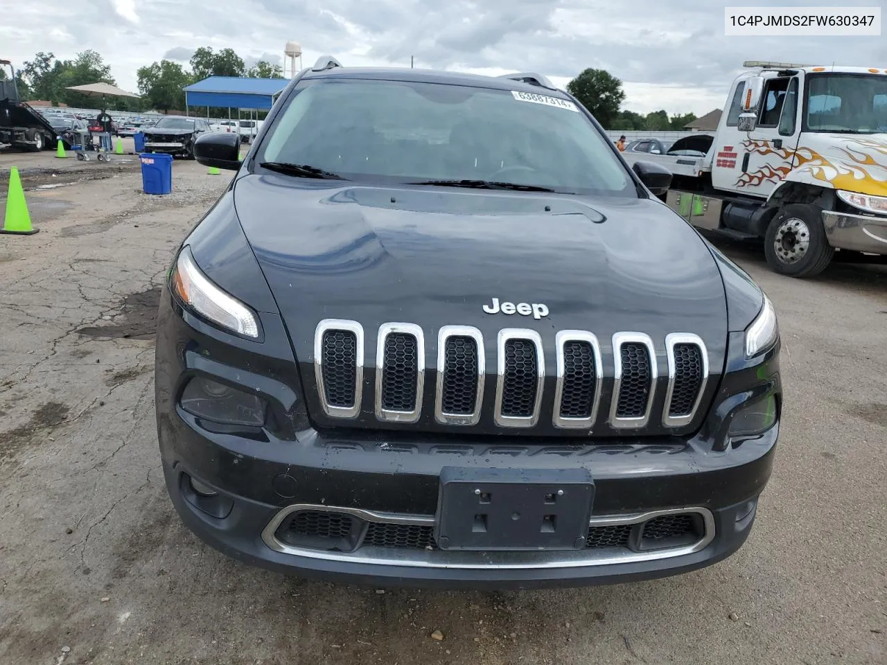 2015 Jeep Cherokee Limited VIN: 1C4PJMDS2FW630347 Lot: 63887314