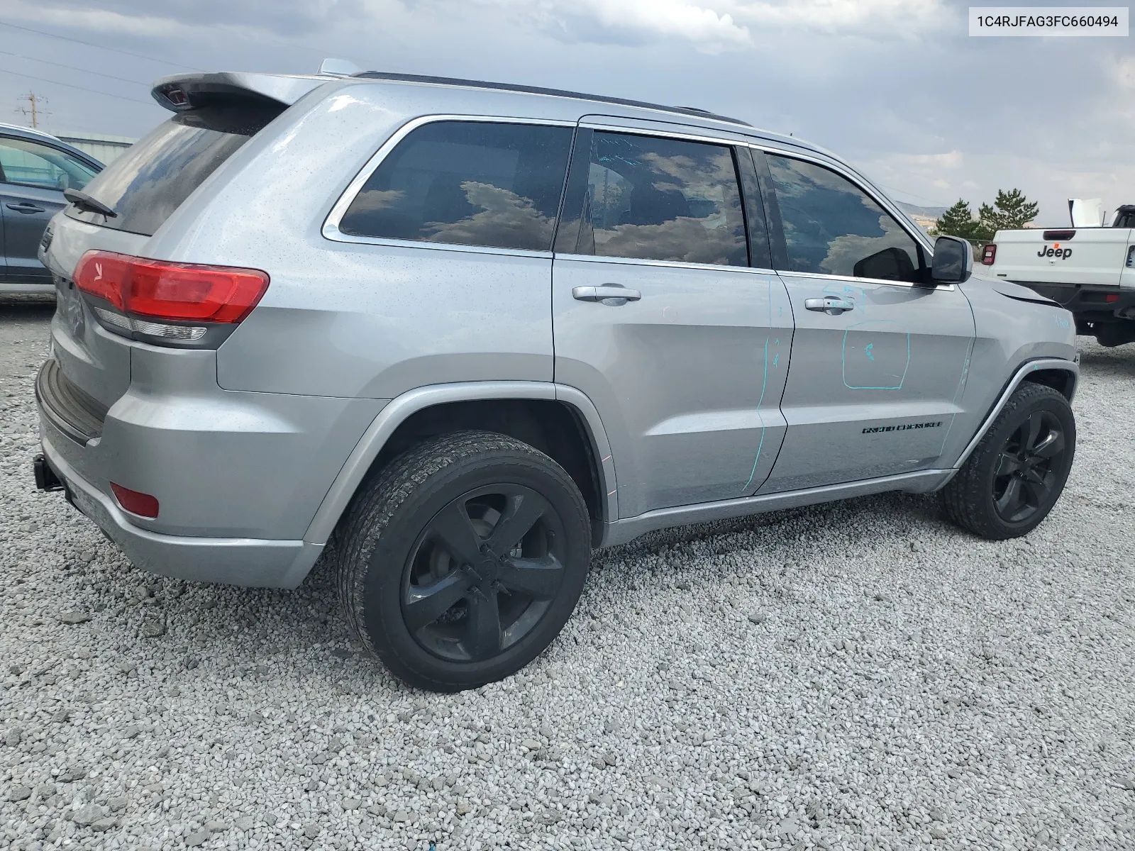 2015 Jeep Grand Cherokee Laredo VIN: 1C4RJFAG3FC660494 Lot: 64079674