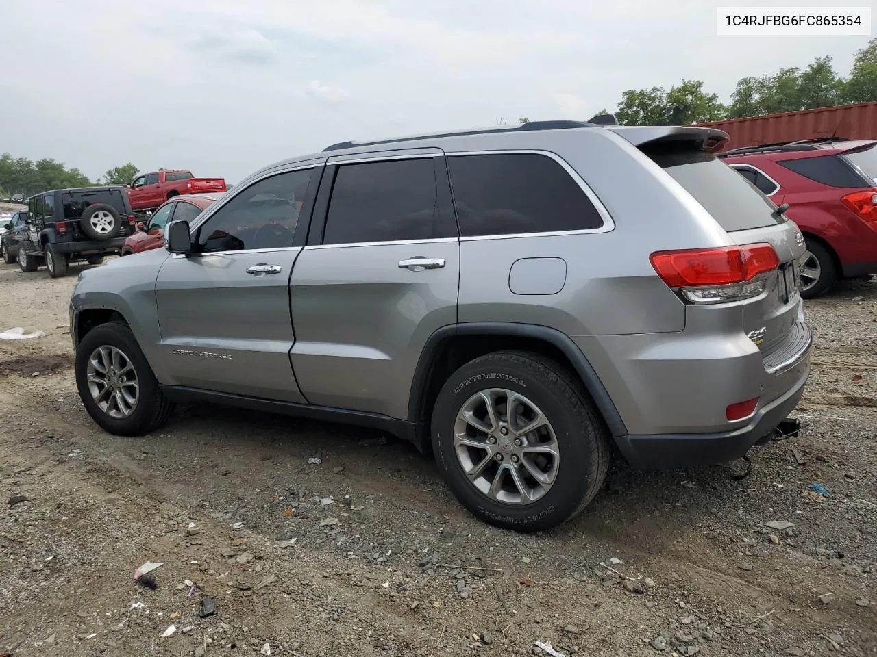 2015 Jeep Grand Cherokee Limited VIN: 1C4RJFBG6FC865354 Lot: 64239844