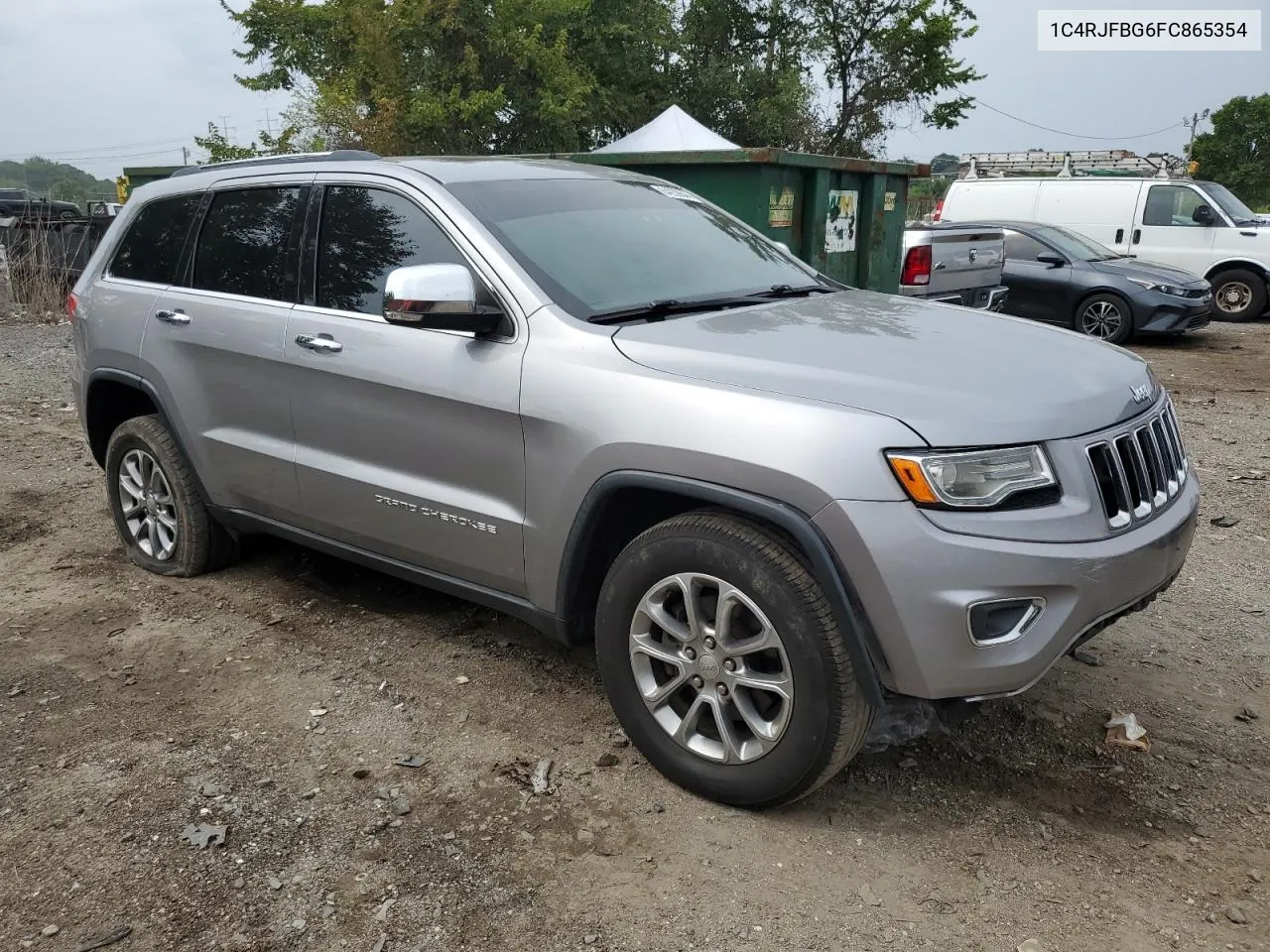 2015 Jeep Grand Cherokee Limited VIN: 1C4RJFBG6FC865354 Lot: 64239844