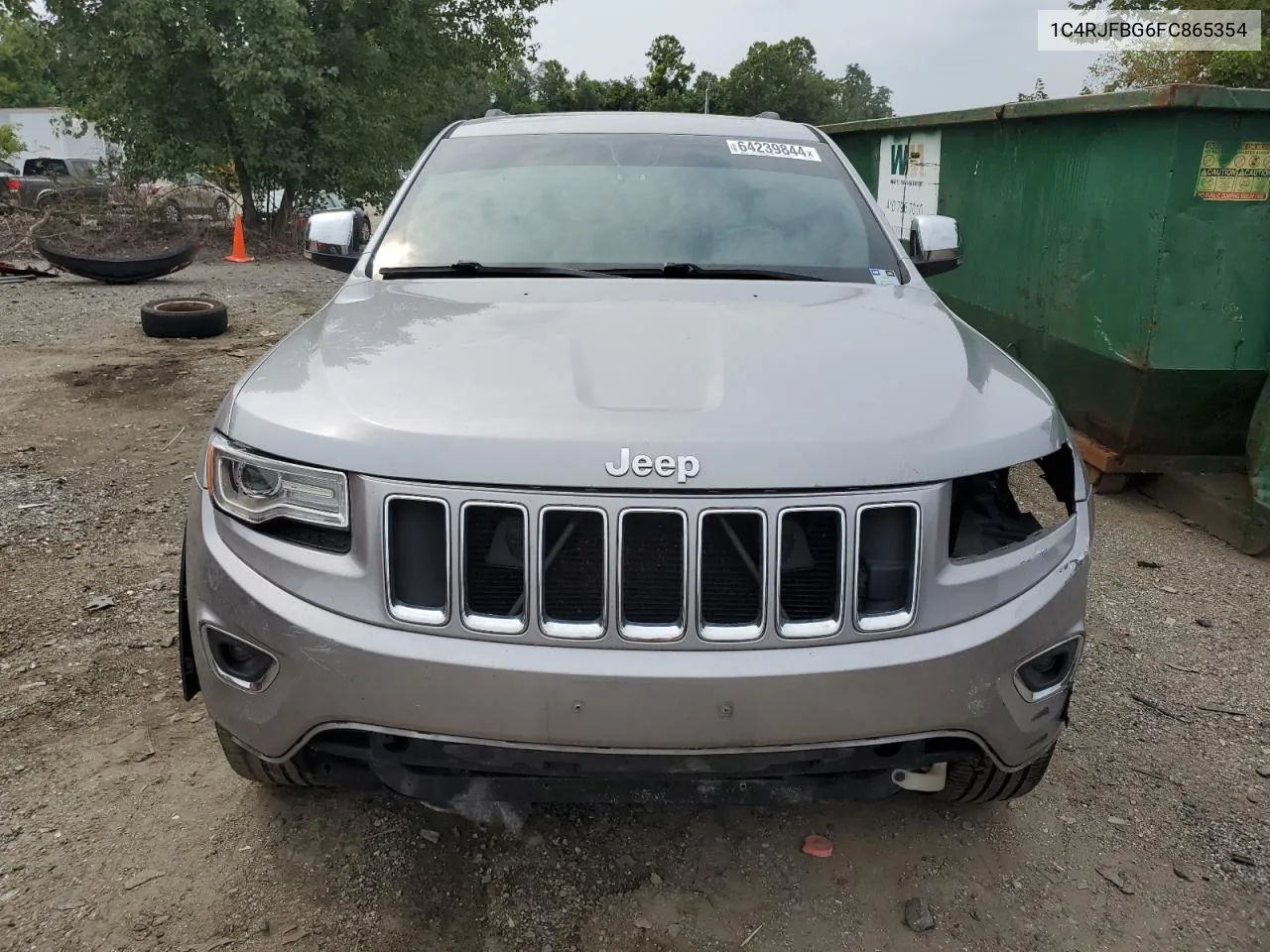 1C4RJFBG6FC865354 2015 Jeep Grand Cherokee Limited