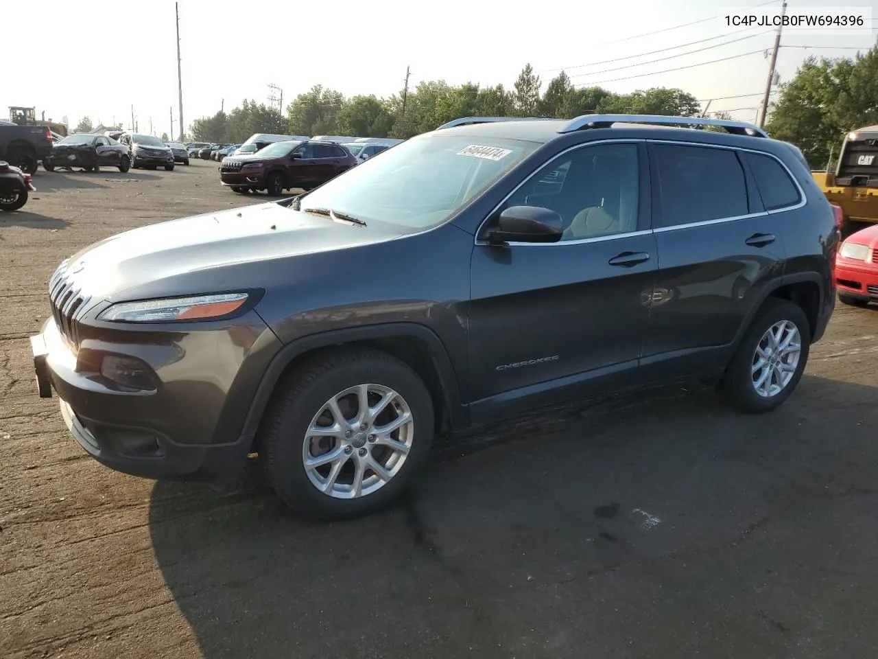 1C4PJLCB0FW694396 2015 Jeep Cherokee Latitude