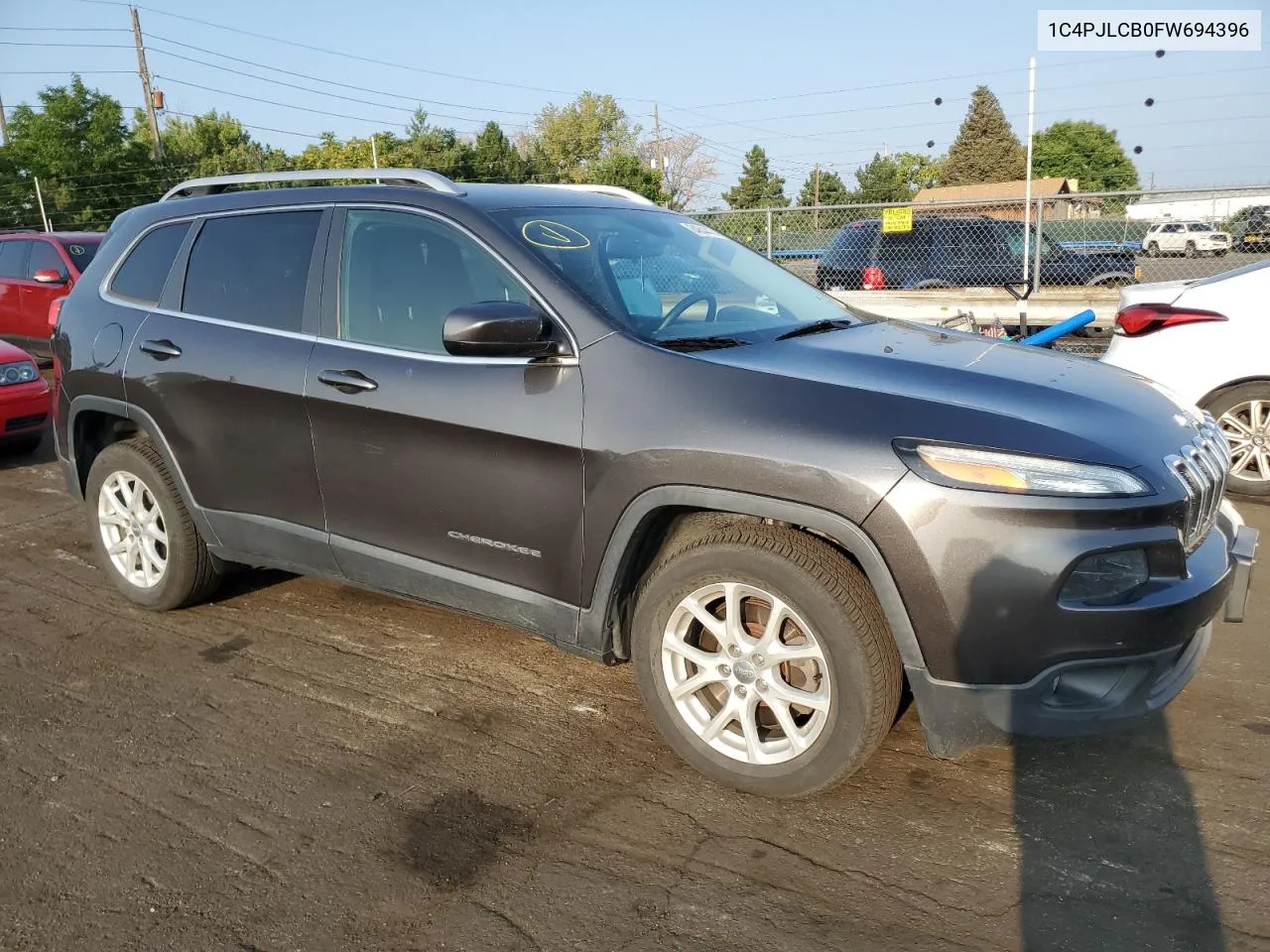 1C4PJLCB0FW694396 2015 Jeep Cherokee Latitude