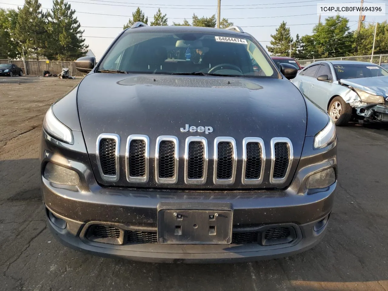 1C4PJLCB0FW694396 2015 Jeep Cherokee Latitude