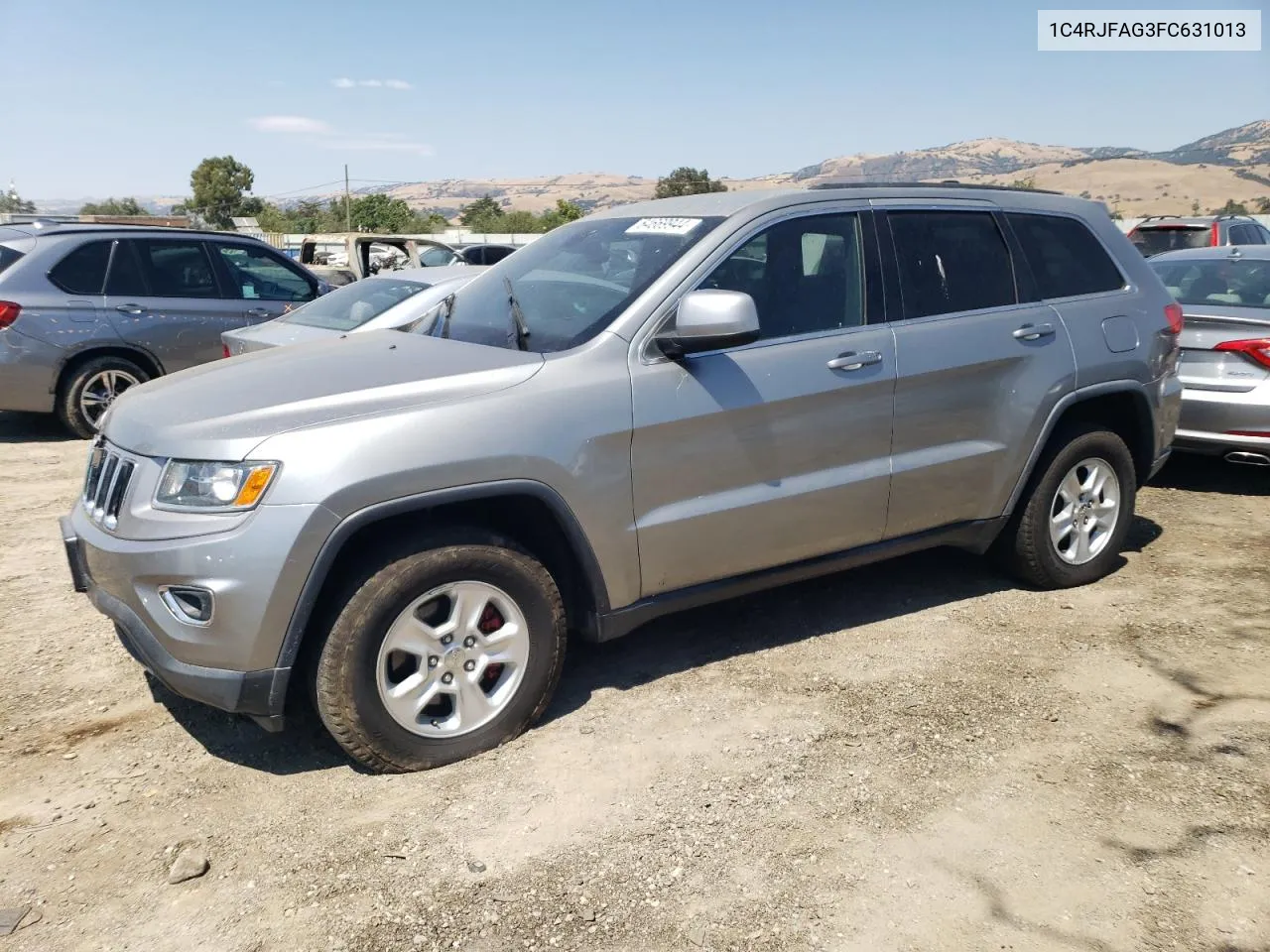 2015 Jeep Grand Cherokee Laredo VIN: 1C4RJFAG3FC631013 Lot: 64669944