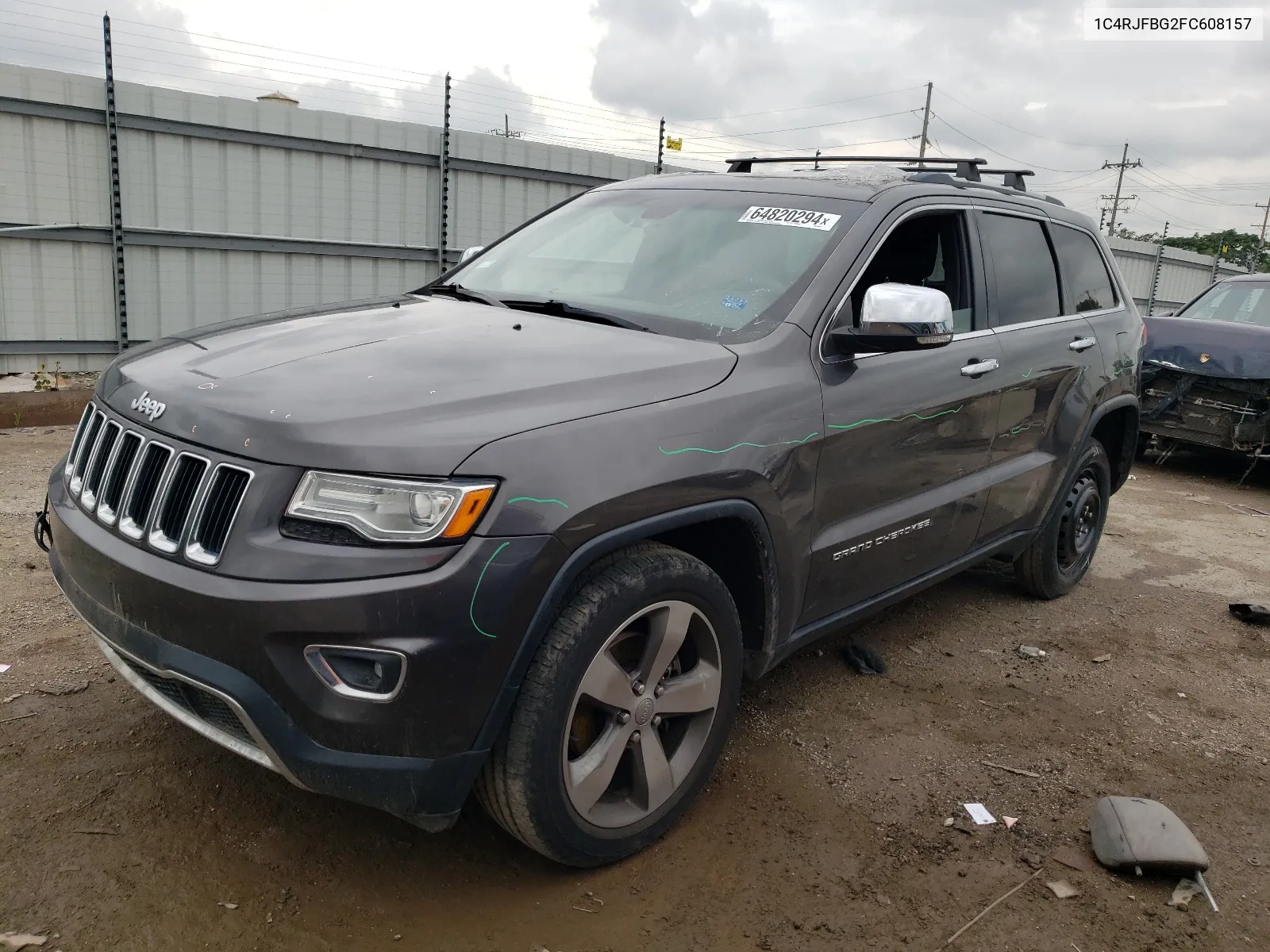 1C4RJFBG2FC608157 2015 Jeep Grand Cherokee Limited