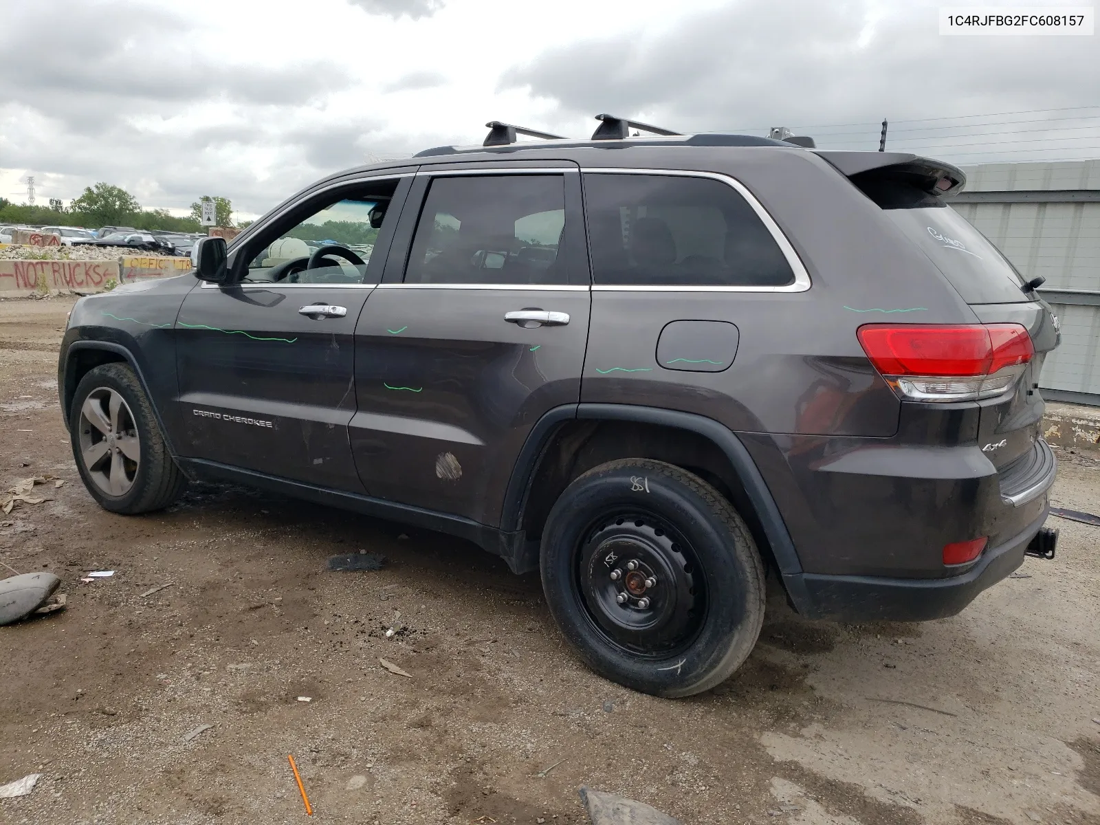 2015 Jeep Grand Cherokee Limited VIN: 1C4RJFBG2FC608157 Lot: 64820294