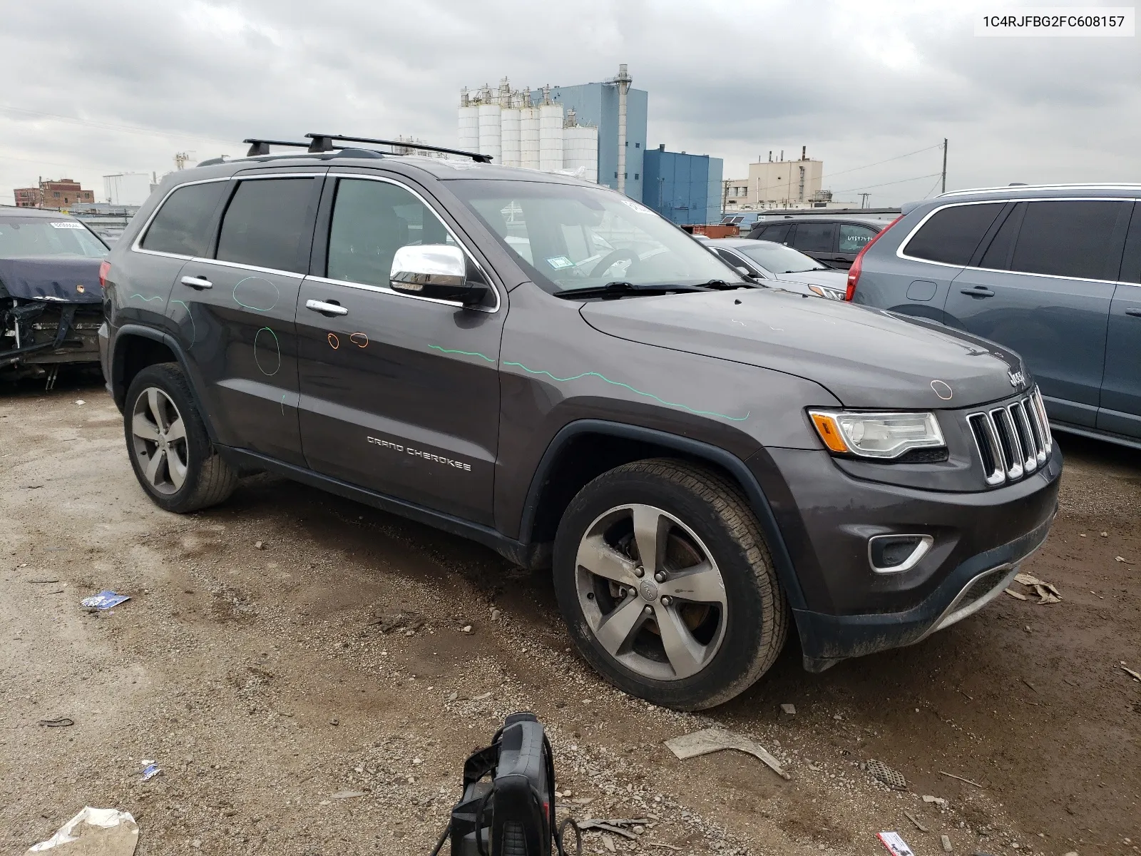 1C4RJFBG2FC608157 2015 Jeep Grand Cherokee Limited