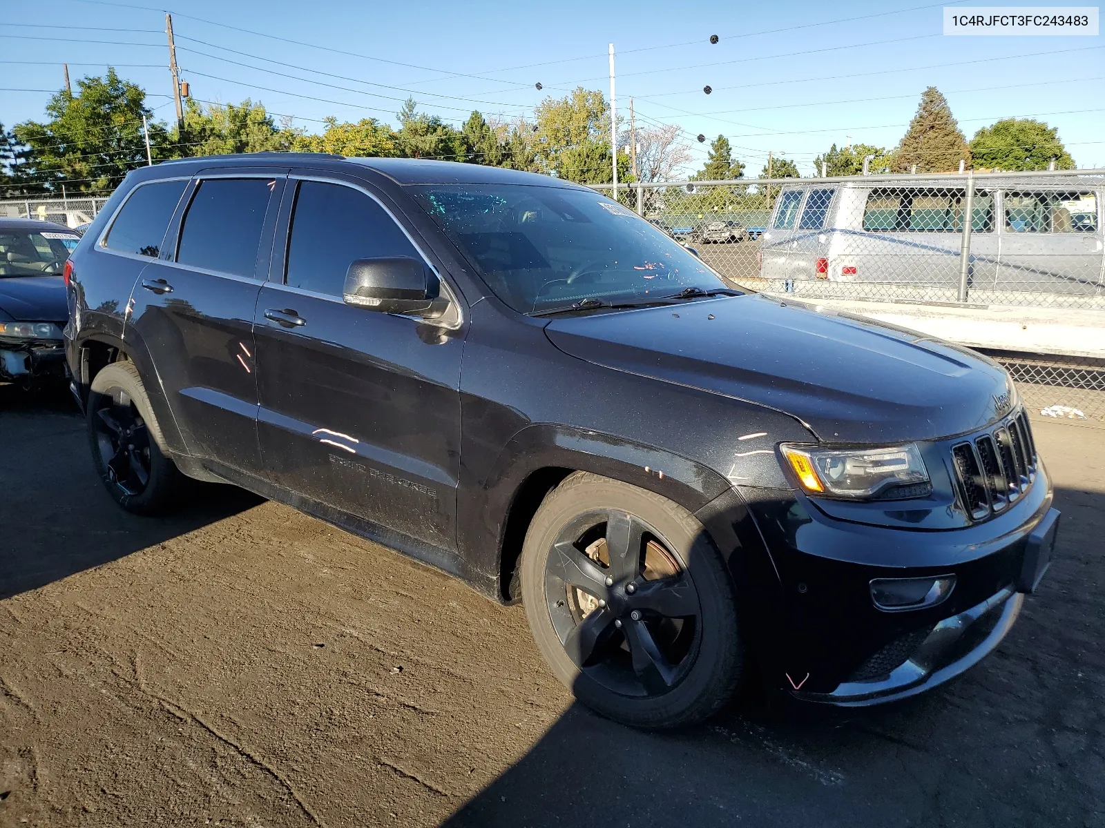 2015 Jeep Grand Cherokee Overland VIN: 1C4RJFCT3FC243483 Lot: 65160284