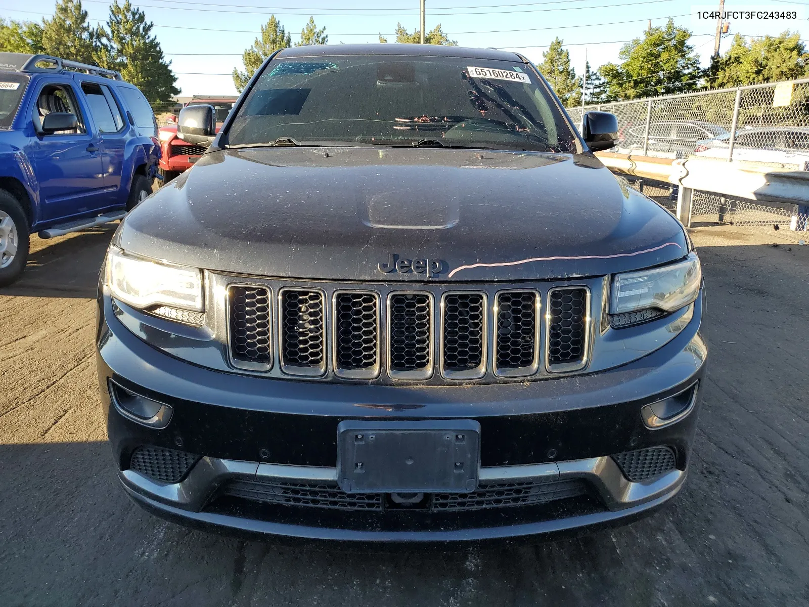 1C4RJFCT3FC243483 2015 Jeep Grand Cherokee Overland