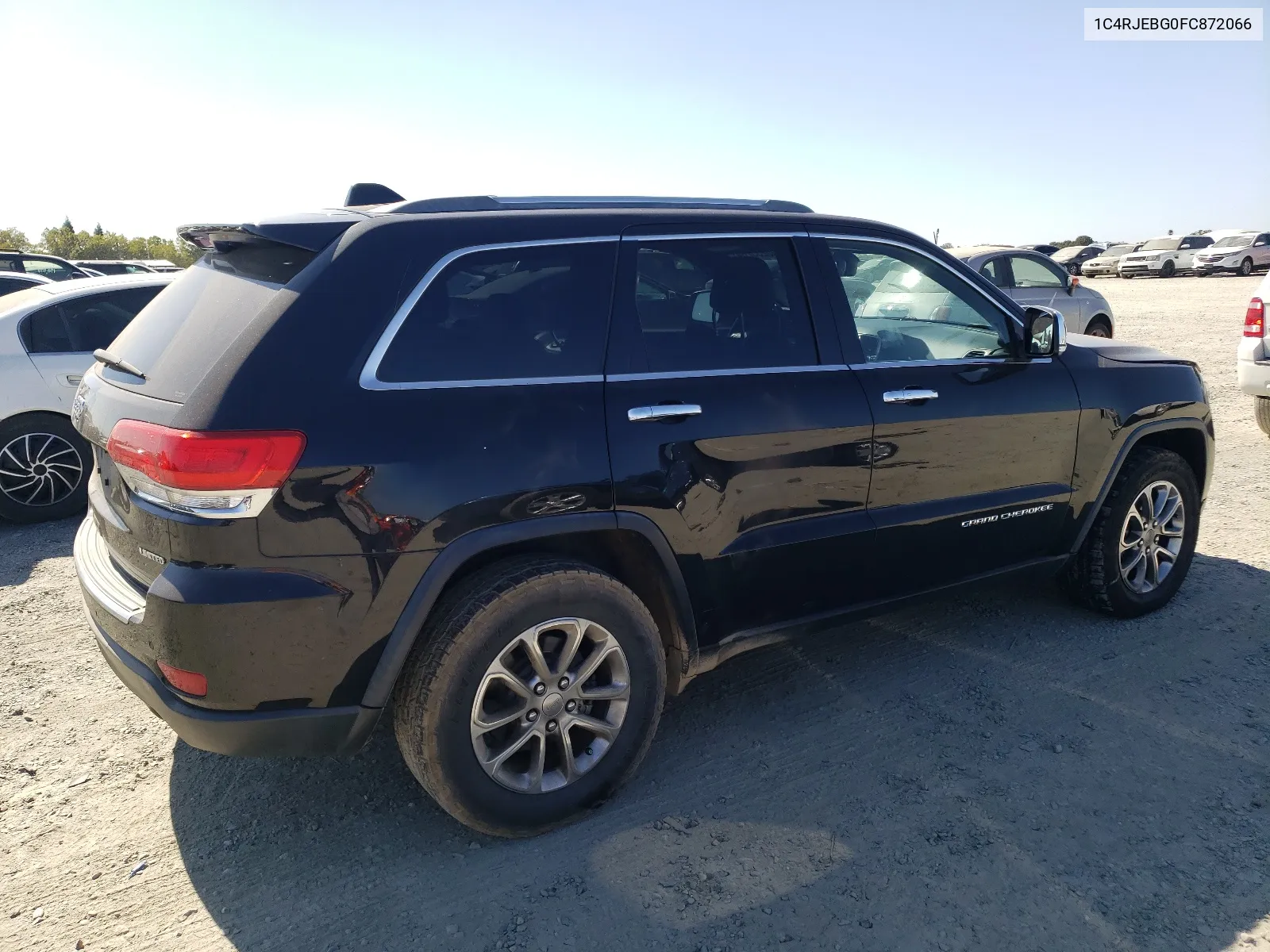 2015 Jeep Grand Cherokee Limited VIN: 1C4RJEBG0FC872066 Lot: 65235284