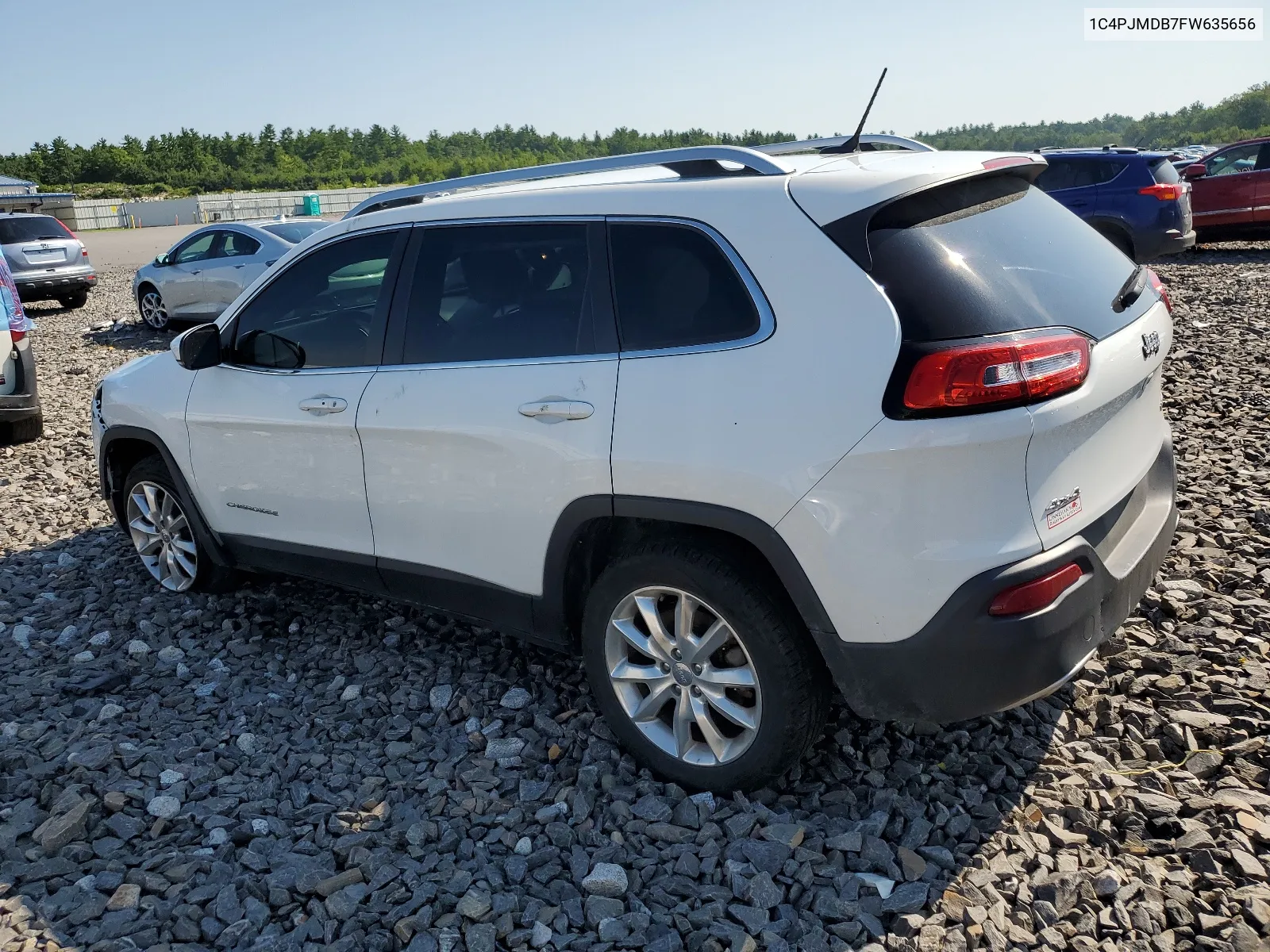 2015 Jeep Cherokee Limited VIN: 1C4PJMDB7FW635656 Lot: 65297784