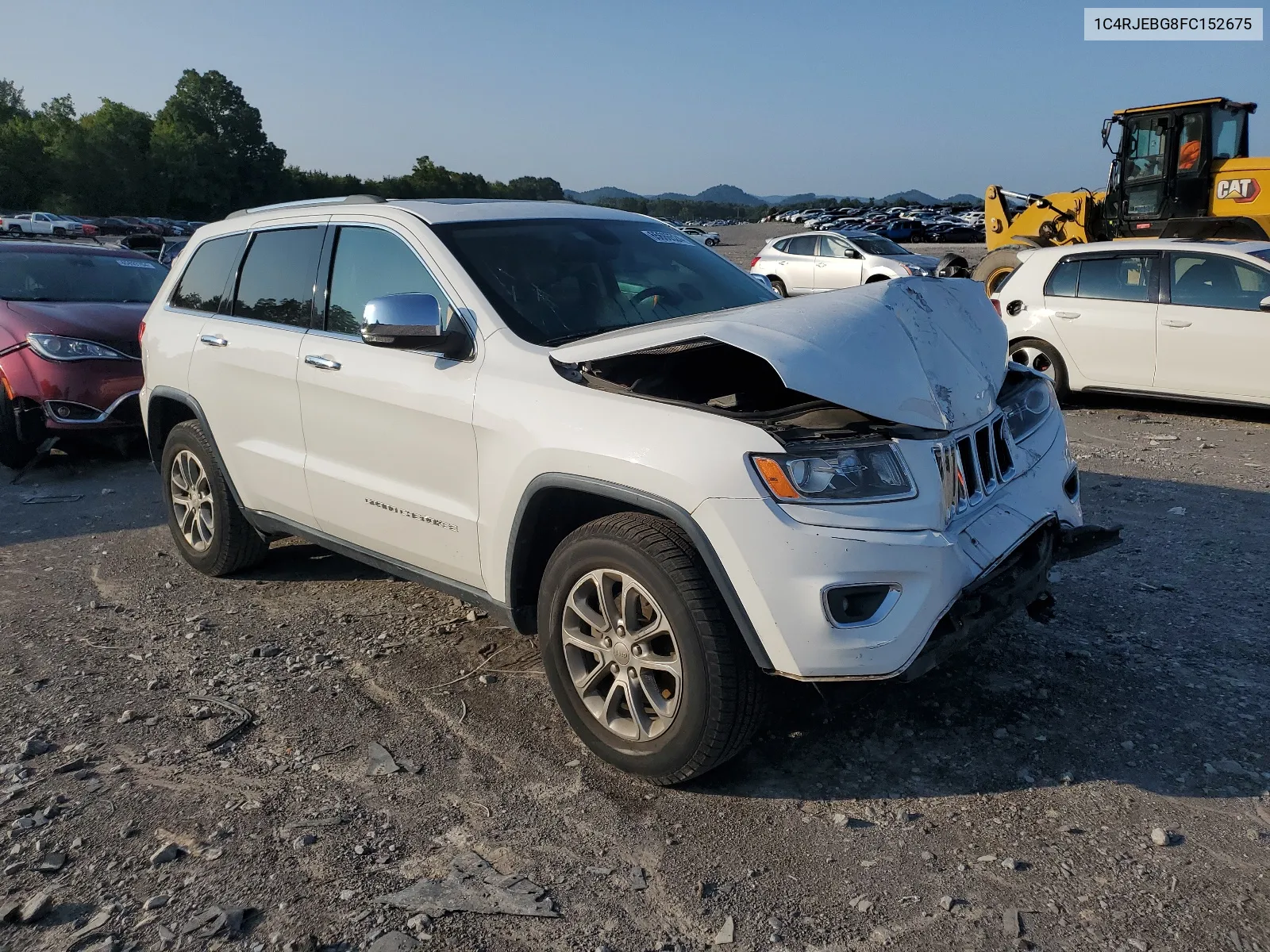 2015 Jeep Grand Cherokee Limited VIN: 1C4RJEBG8FC152675 Lot: 65686524