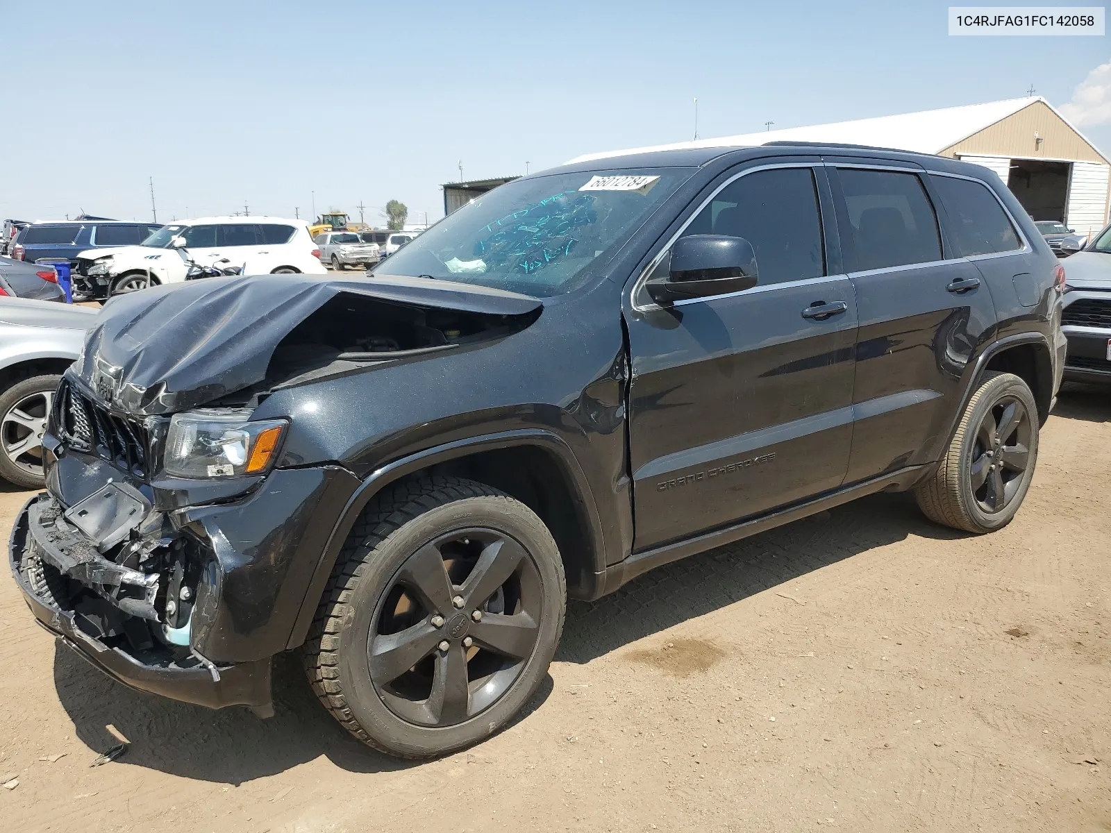 2015 Jeep Grand Cherokee Laredo VIN: 1C4RJFAG1FC142058 Lot: 66012784