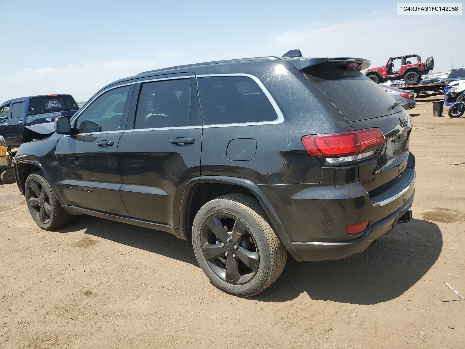 2015 Jeep Grand Cherokee Laredo VIN: 1C4RJFAG1FC142058 Lot: 66012784