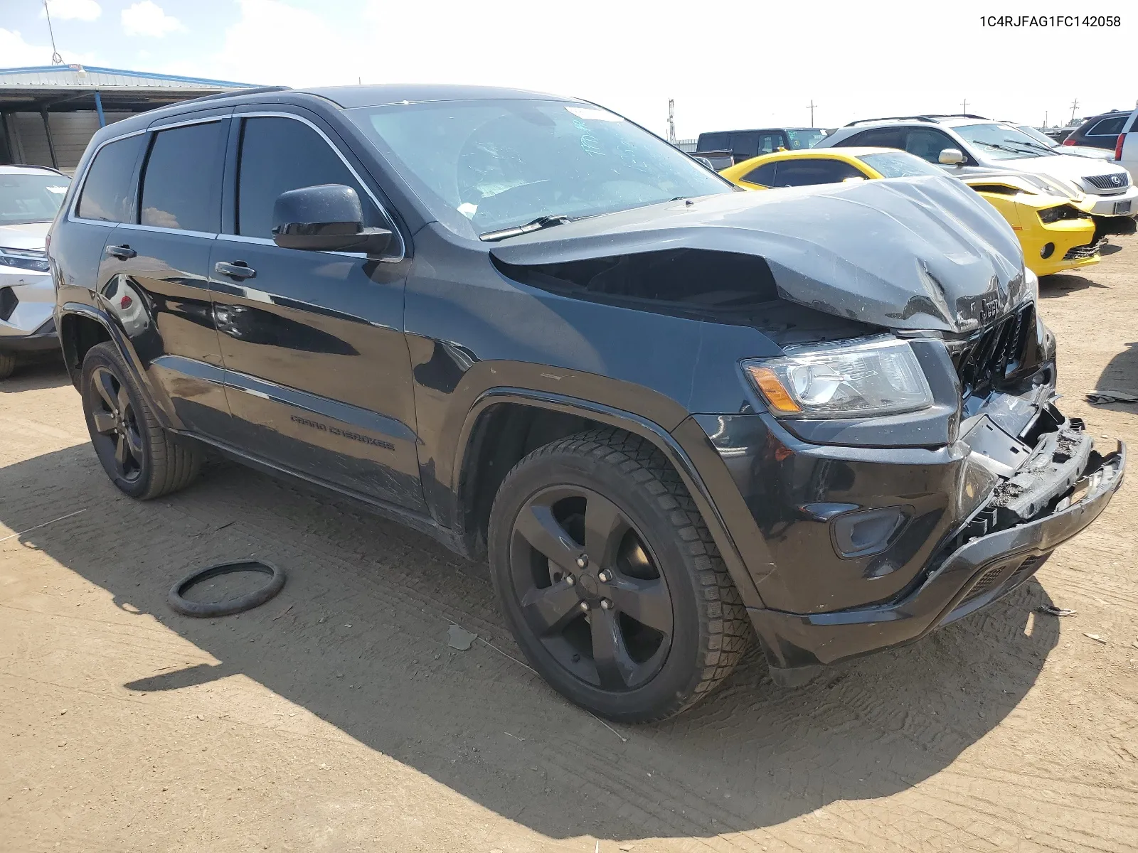 2015 Jeep Grand Cherokee Laredo VIN: 1C4RJFAG1FC142058 Lot: 66012784