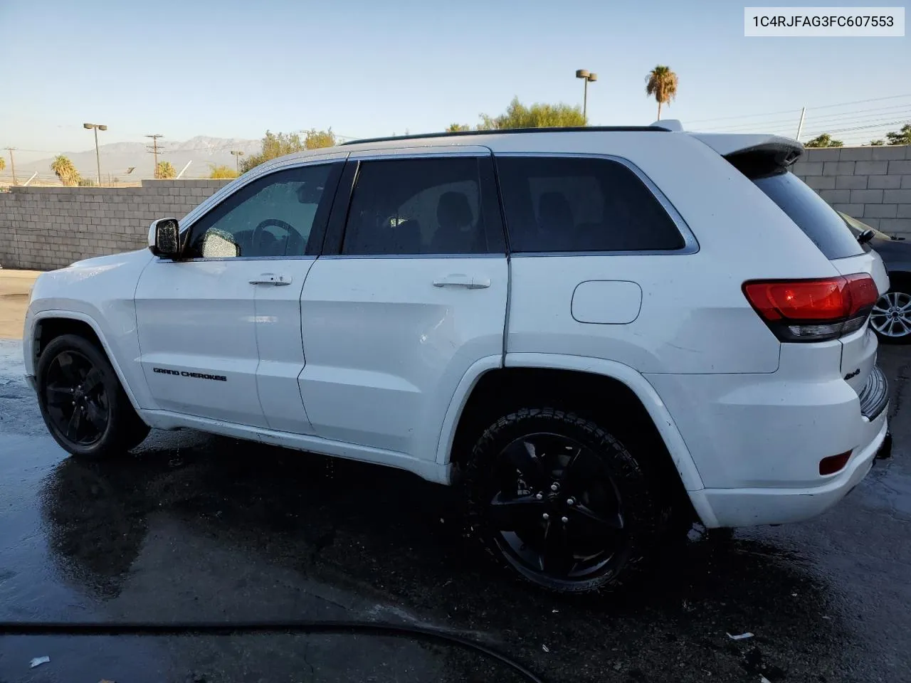 2015 Jeep Grand Cherokee Laredo VIN: 1C4RJFAG3FC607553 Lot: 66335174