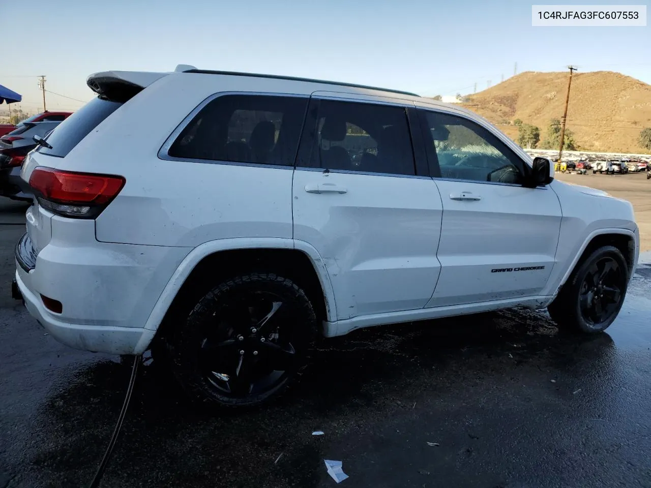 2015 Jeep Grand Cherokee Laredo VIN: 1C4RJFAG3FC607553 Lot: 66335174