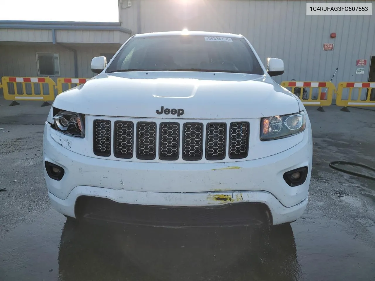 2015 Jeep Grand Cherokee Laredo VIN: 1C4RJFAG3FC607553 Lot: 66335174