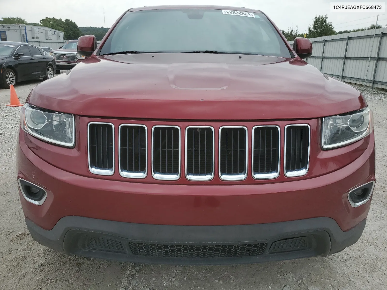 2015 Jeep Grand Cherokee Laredo VIN: 1C4RJEAGXFC668473 Lot: 66530964