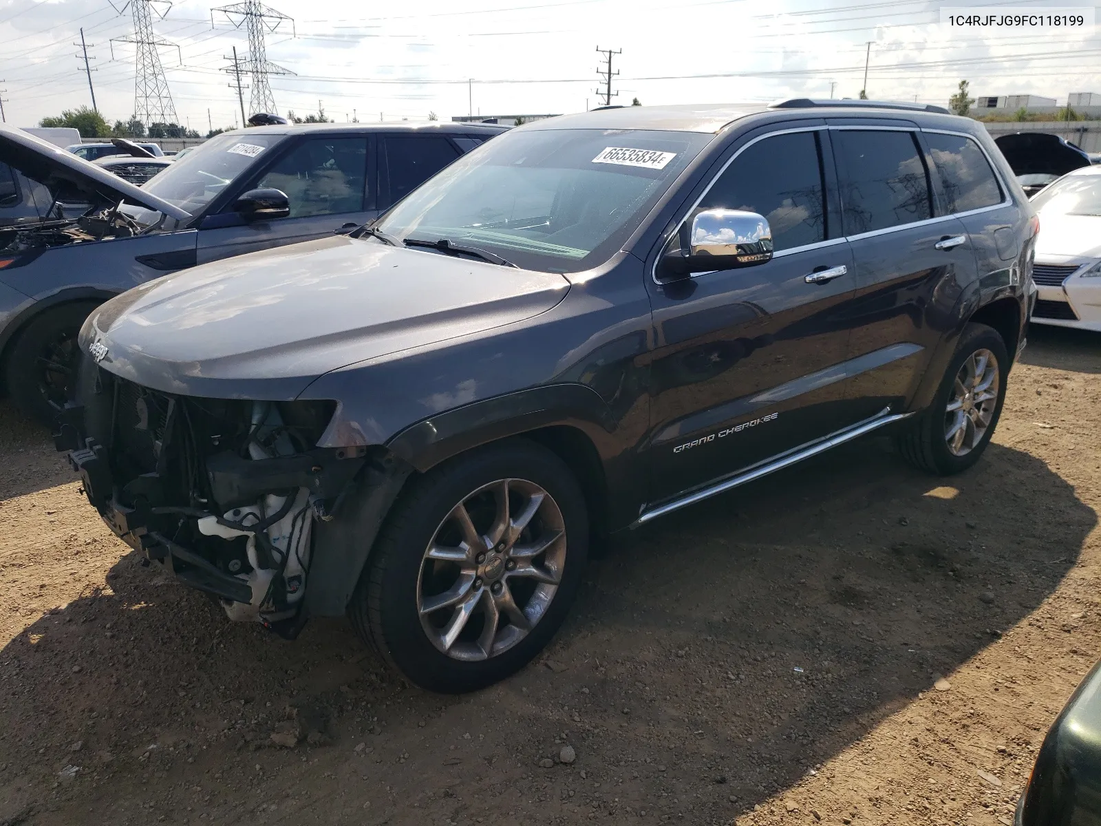 2015 Jeep Grand Cherokee Summit VIN: 1C4RJFJG9FC118199 Lot: 66535834