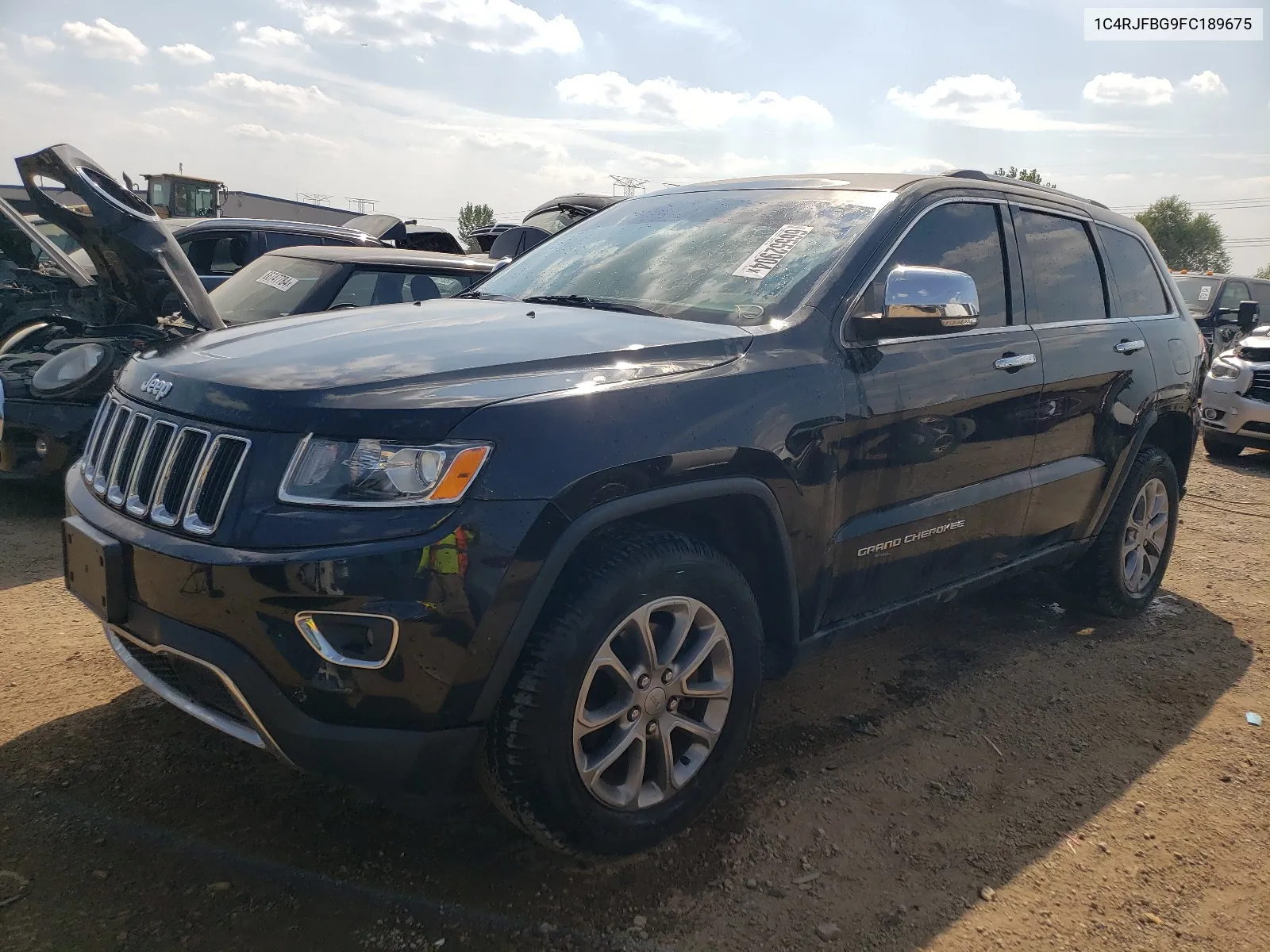 1C4RJFBG9FC189675 2015 Jeep Grand Cherokee Limited