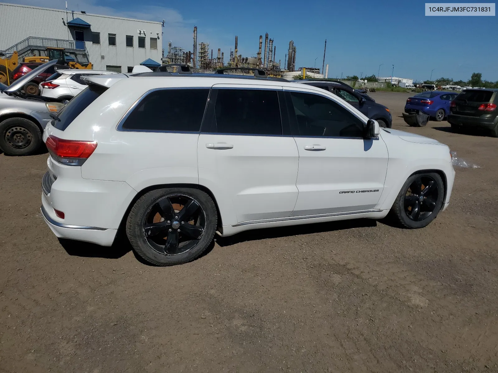 2015 Jeep Grand Cherokee Summit VIN: 1C4RJFJM3FC731831 Lot: 66570534