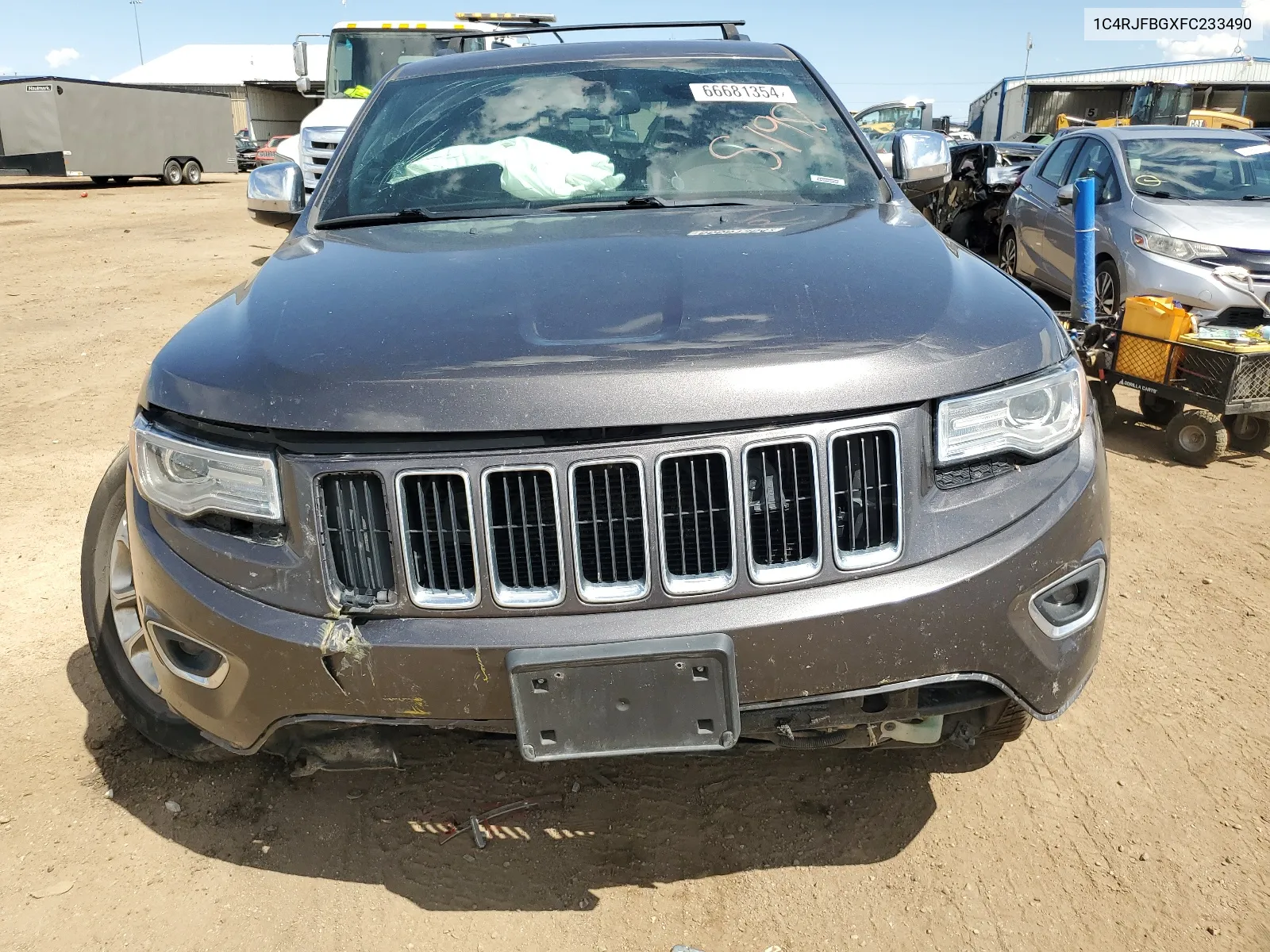 1C4RJFBGXFC233490 2015 Jeep Grand Cherokee Limited