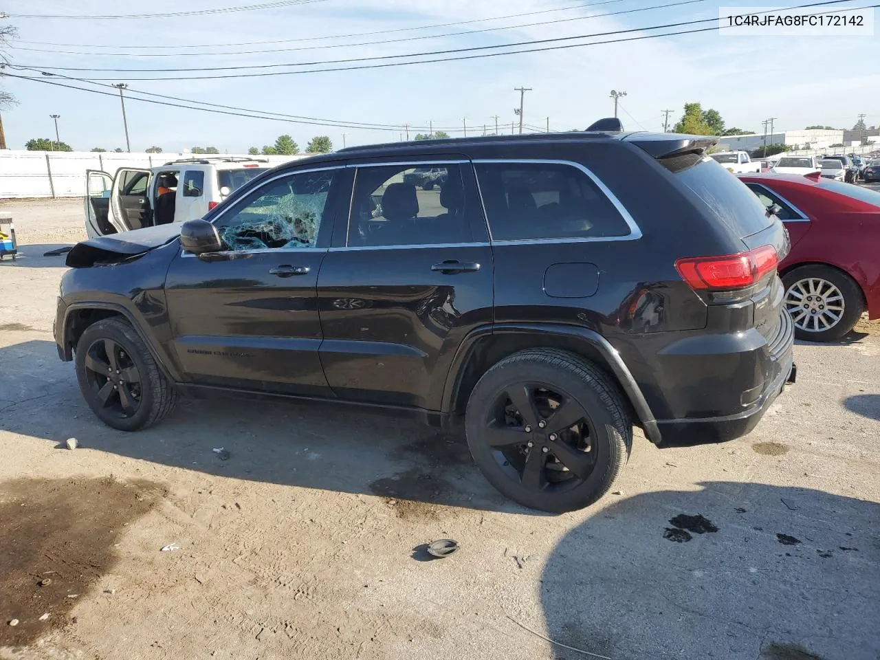 1C4RJFAG8FC172142 2015 Jeep Grand Cherokee Laredo